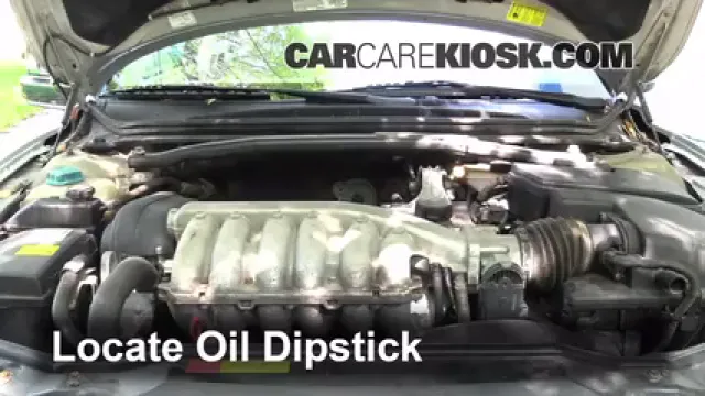 2002 Volvo S80 2.9 2.9L 6 Cyl. Oil Check Oil Level